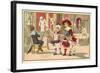 Antiquities in the Louvre, Paris-null-Framed Giclee Print