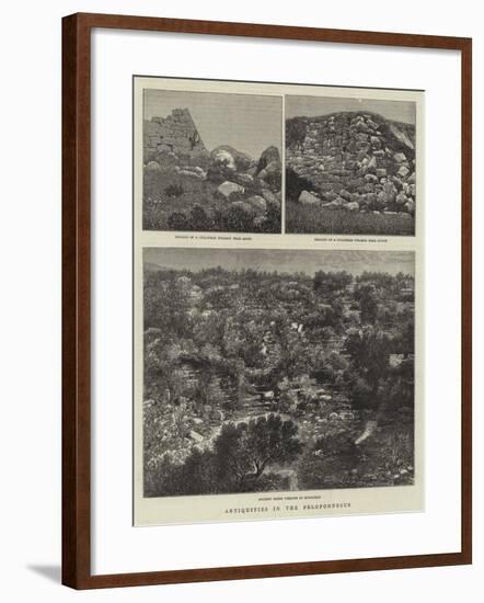 Antiquities in the Peloponnesus-null-Framed Giclee Print