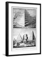 Antiquities of Babylonia and Egypt, 1751-1777-null-Framed Giclee Print