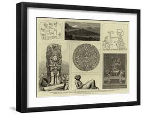 Antiquities of Central America-null-Framed Giclee Print