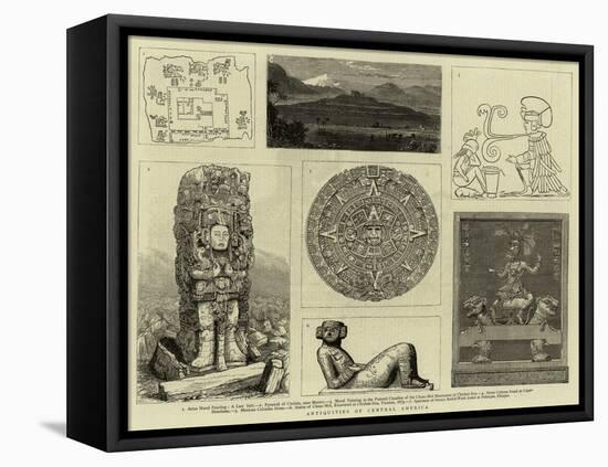 Antiquities of Central America-null-Framed Stretched Canvas