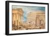 Antiquities of Pola, 1818-J M W Turner-Framed Giclee Print