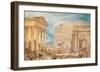 Antiquities of Pola, 1818-J M W Turner-Framed Giclee Print