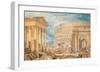 Antiquities of Pola, 1818-J M W Turner-Framed Giclee Print