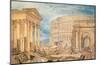 Antiquities of Pola, 1818-J M W Turner-Mounted Giclee Print