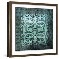 Antiquity Tiles III-James Burghardt-Framed Art Print