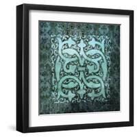 Antiquity Tiles III-James Burghardt-Framed Art Print