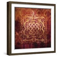 Antiquity Tiles IV-James Burghardt-Framed Art Print