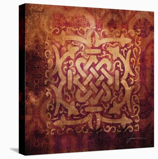 Antiquity Tiles IV-James Burghardt-Stretched Canvas