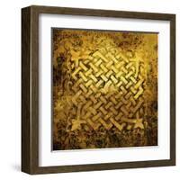 Antiquity Tiles V-James Burghardt-Framed Art Print