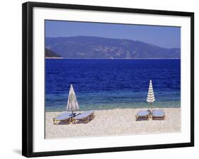 Antisamos Beach, Cephalonia, Ionian Islands, Greece, Europe-Jonathan Hodson-Framed Photographic Print