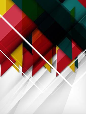 Geometrical Shape Abstract Background. for Business Background | Numbered Banners | Business Lines