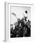 Antiwar Demonstrators Protesting US Involvement in Vietnam War Outside Dem. National Convention-Charles H^ Phillips-Framed Photographic Print