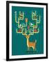 Antler City-Michael Buxton-Framed Art Print