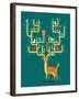 Antler City-Michael Buxton-Framed Art Print