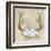 Antlers and Flowers-Marilyn Dunlap-Framed Art Print