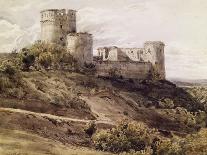 Ruines du château de Coucy-Antoine Alphonse Montfort-Giclee Print