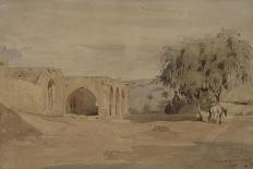 Ruines du château de Coucy-Antoine Alphonse Montfort-Giclee Print