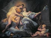 Apollo Caressing the Nymph Leucothea-Antoine Boizot Or Boyzot-Framed Stretched Canvas