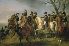 Napoléon Ier donnant l'ordre avant la bataille d'Austerlitz, 2 décembre 1805-Antoine Charles Horace Vernet-Giclee Print