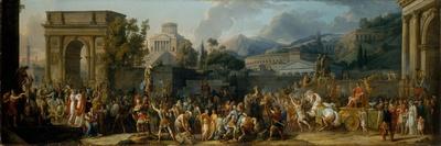 The Triumph of Aemilius Paulus, 1789-Antoine Charles Horace Vernet-Giclee Print