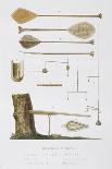 Society Islands: Pangas, Fishing Hooks and Other Tools-Antoine Chazal-Giclee Print
