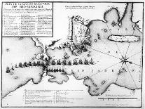 Plan of the Bay and City of Rio De Janeiro and the Disposition of the French and Portuguese Naval…-Antoine Coquart-Giclee Print