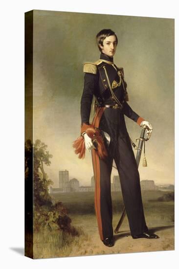 Antoine D'Orleans, Duke of Montpensier (1824-1890)-Franz Xaver Winterhalter-Stretched Canvas