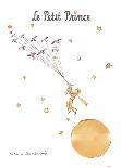 Le Petit Prince et son Asteroide-Antoine de Saint Exupery-Mounted Art Print