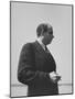 Antoine De Saint-Exupery Smoking a Cigarette-Hansel Mieth-Mounted Photographic Print