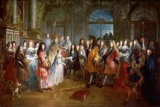 Marriage of Louis of France, Duke of Burgundy, and Marie Adelaide of Savoy, 7 December 1697-Antoine Dieu-Giclee Print