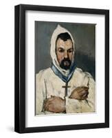 Antoine Dominique Sauveur Aubert, the Artist's Uncle, as a Monk, 1866-Paul Cezanne-Framed Premium Giclee Print