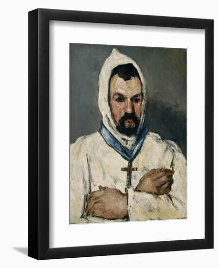 Antoine Dominique Sauveur Aubert, the Artist's Uncle, as a Monk, 1866-Paul Cezanne-Framed Premium Giclee Print