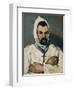 Antoine Dominique Sauveur Aubert, the Artist's Uncle, as a Monk, 1866-Paul Cezanne-Framed Premium Giclee Print