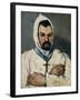 Antoine Dominique Sauveur Aubert, the Artist's Uncle, as a Monk, 1866-Paul Cezanne-Framed Giclee Print