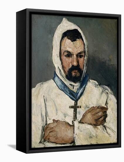 Antoine Dominique Sauveur Aubert, the Artist's Uncle, as a Monk, 1866-Paul Cezanne-Framed Stretched Canvas