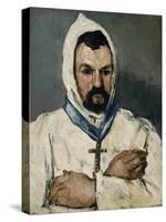 Antoine Dominique Sauveur Aubert, the Artist's Uncle, as a Monk, 1866-Paul Cezanne-Stretched Canvas