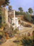 Franciscan Monastery at Subiaco-Antoine-Felix Boisselier-Stretched Canvas