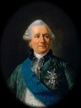 Portrait of the King Louis XVI (1754-179)-Antoine-François Callet-Stretched Canvas