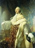 Portrait of Louis XV Wearing Robes of State-Antoine Francois Callet-Giclee Print