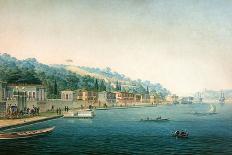 Vue De Village De Tarapia on the Bosporus Ca. 1803-1809-Antoine Ignace Melling-Giclee Print