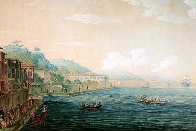 Vue De Village De Tarapia on the Bosporus Ca. 1803-1809