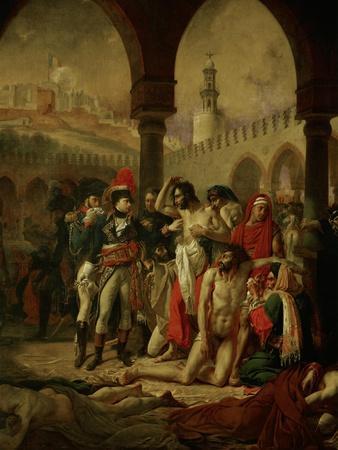 Emperor Napoleon I Bonaparte Visiting the Plague-Stricken in Jaffa