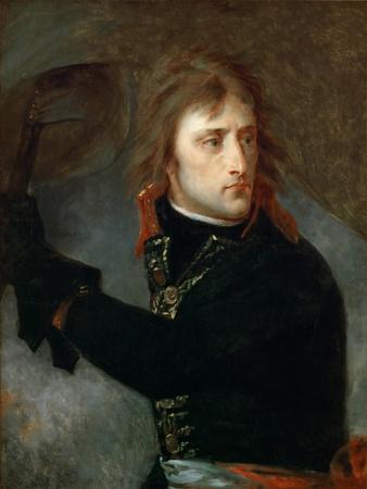 Napoleon Bonaparte at the Pont D'Arcole