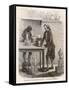 Antoine-Laurent Lavoisier French Chemist and Founder of Modern Chemistry-L. Richard-Framed Stretched Canvas