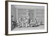 Antoine-Laurent Lavoisier Watching Lab Experiment-null-Framed Giclee Print