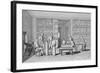 Antoine-Laurent Lavoisier Watching Lab Experiment-null-Framed Giclee Print