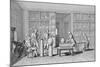 Antoine-Laurent Lavoisier Watching Lab Experiment-null-Mounted Giclee Print
