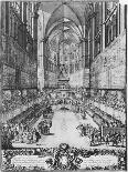 The Coronation of Louis XIV on 7th June 1654 in Reims Cathedral-Antoine Le Pautre-Giclee Print