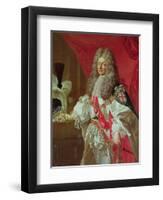 Antoine-Nomper de Caumont Duke of Lauzun, after a Painting by Peter Lely-Godfrey Kneller-Framed Giclee Print